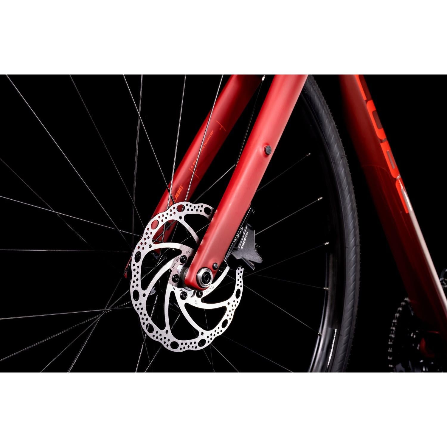 Cube SL Road Flat Bar Road Bike Dark Red 'n' Red