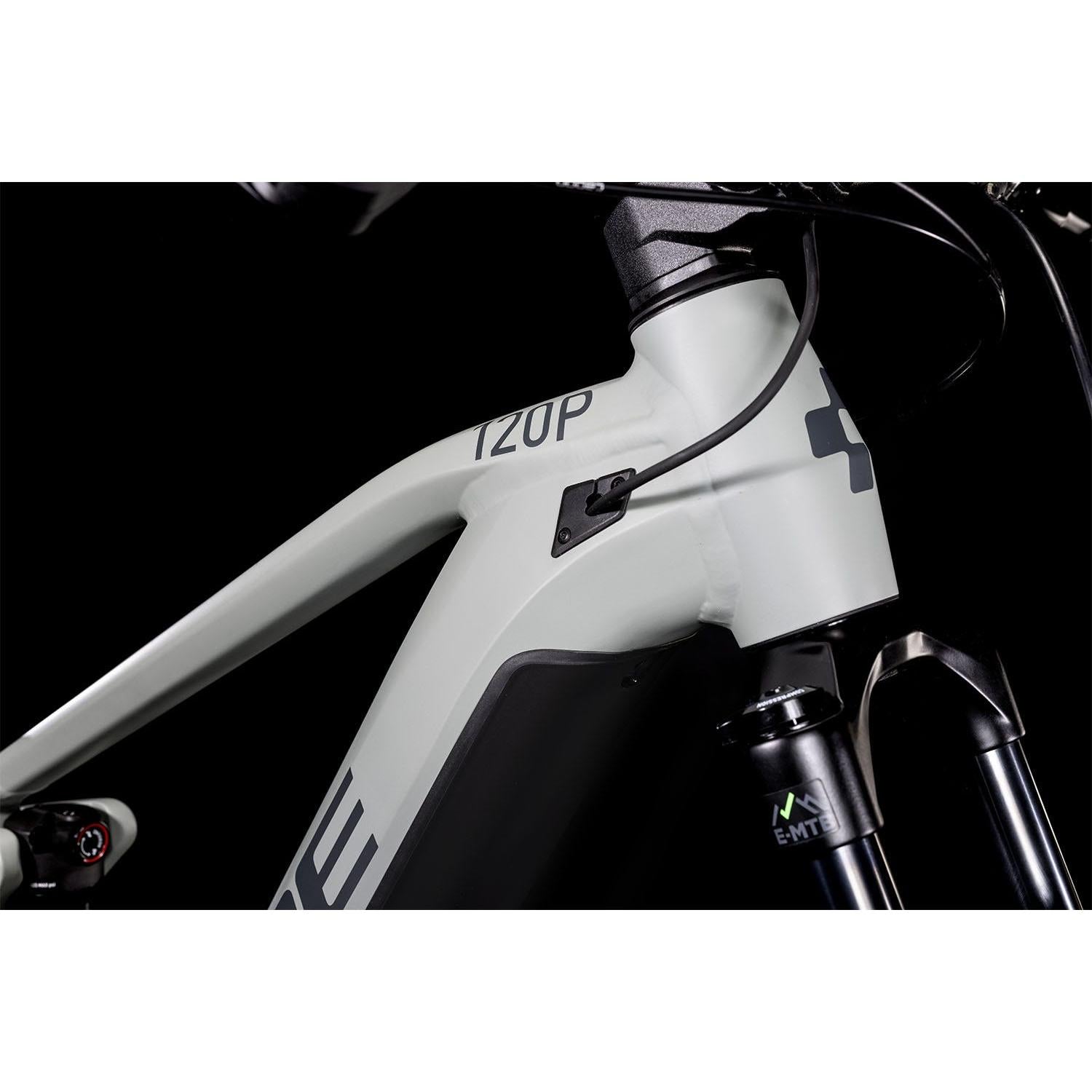 Cube Stereo Hybrid 120 Pro 625 Electric Dual Suspension Mountain Bike Lunar Grey