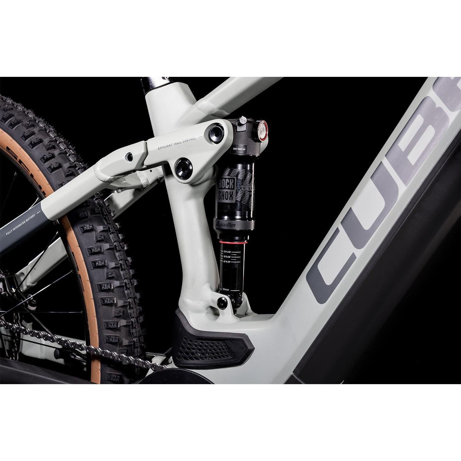 Cube Stereo Hybrid 120 Pro 625 Electric Dual Suspension Mountain Bike Lunar Grey