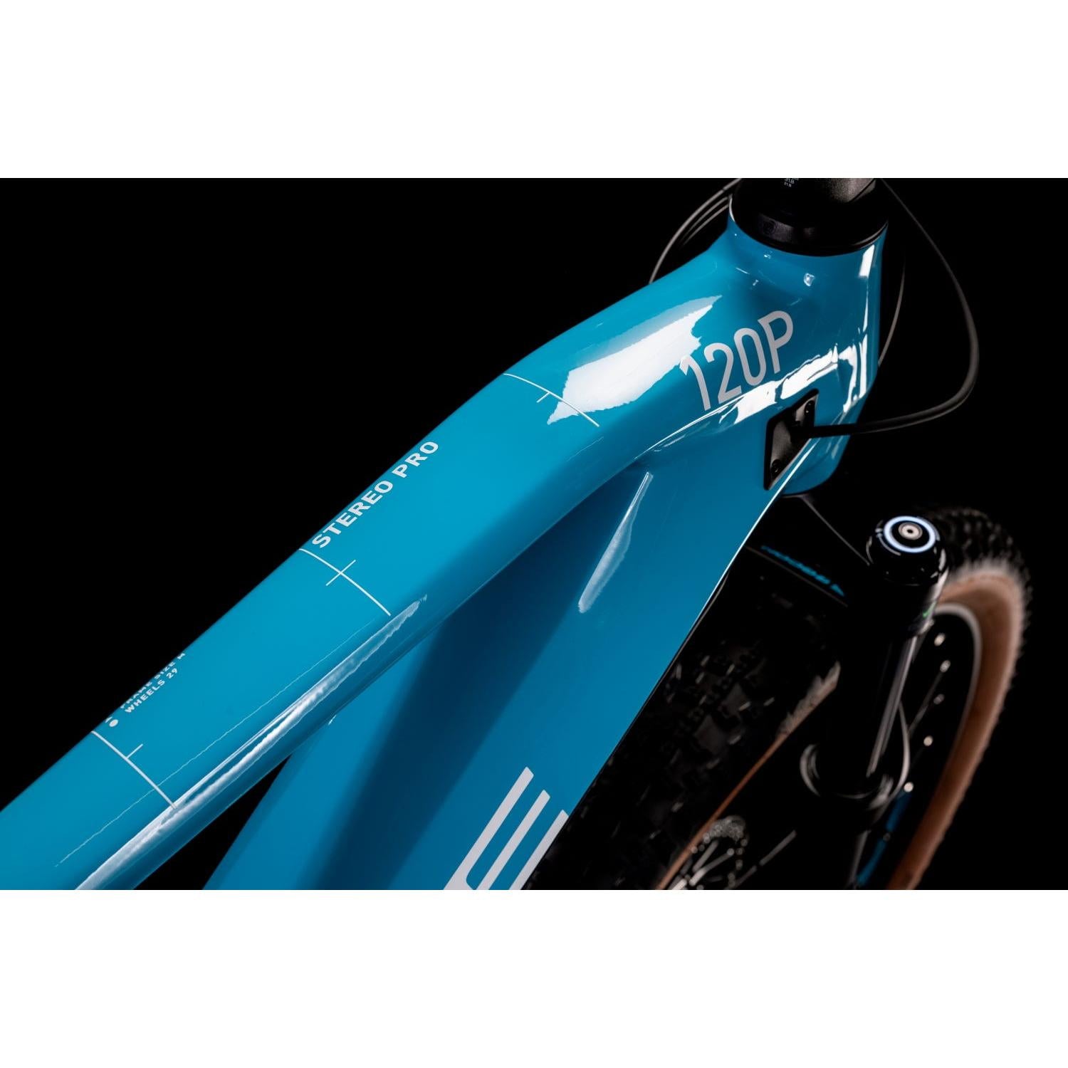cube stereo hybrid 120 pro 625 sky blue ́n ́white Cube Stereo Hybrid 120 Pro 625 Electric Dual Suspension Mountain Bike Sky Blue 'n' White XS