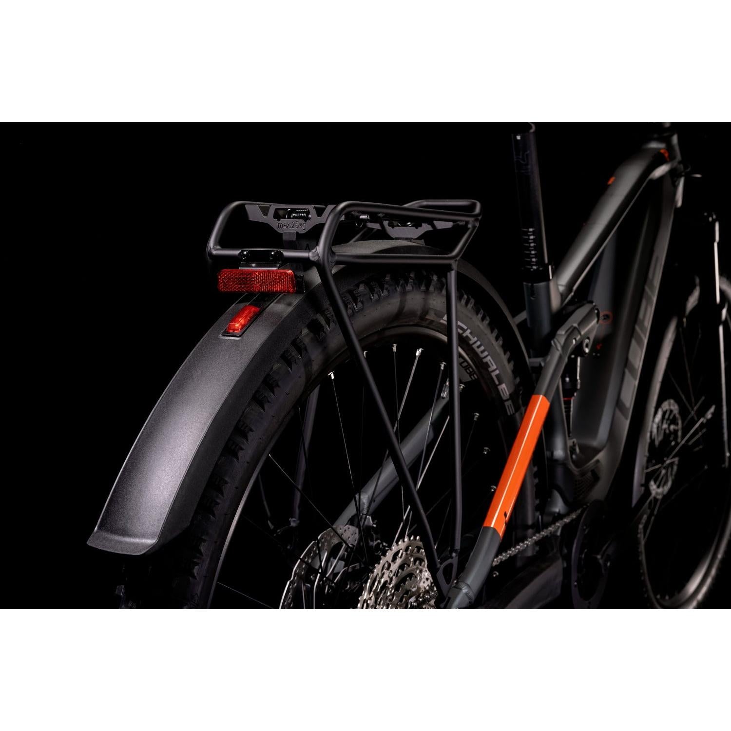 Cube Stereo Hybrid 120 Pro All Road 625 Dual Suspension Mountain Bike Grey 'n' Orange