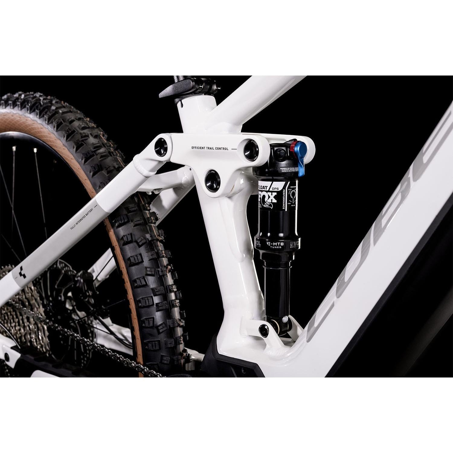 Cube Stereo Hybrid 120 SL 750 Electric Dual Suspension Mountain Bike White 'n' Grey