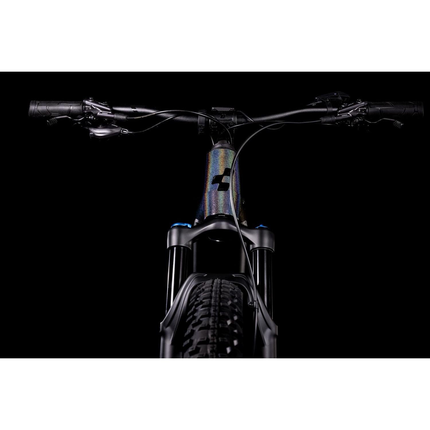 Cube Stereo Hybrid 120 SLT 750 Electric Dual Suspension Mountain Bike Prizmblack 'n' Black