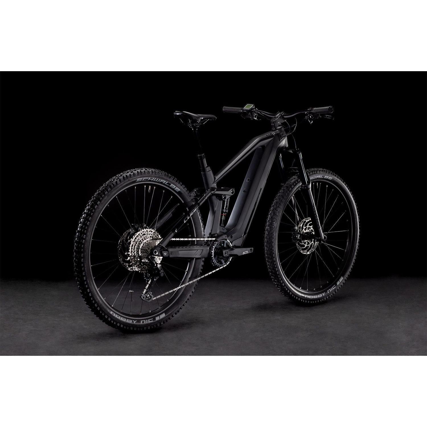 Cube Stereo Hybrid 140 HPC 625 Pro Electric Dual Suspension Mountain Bike Carbon 'n' Metal
