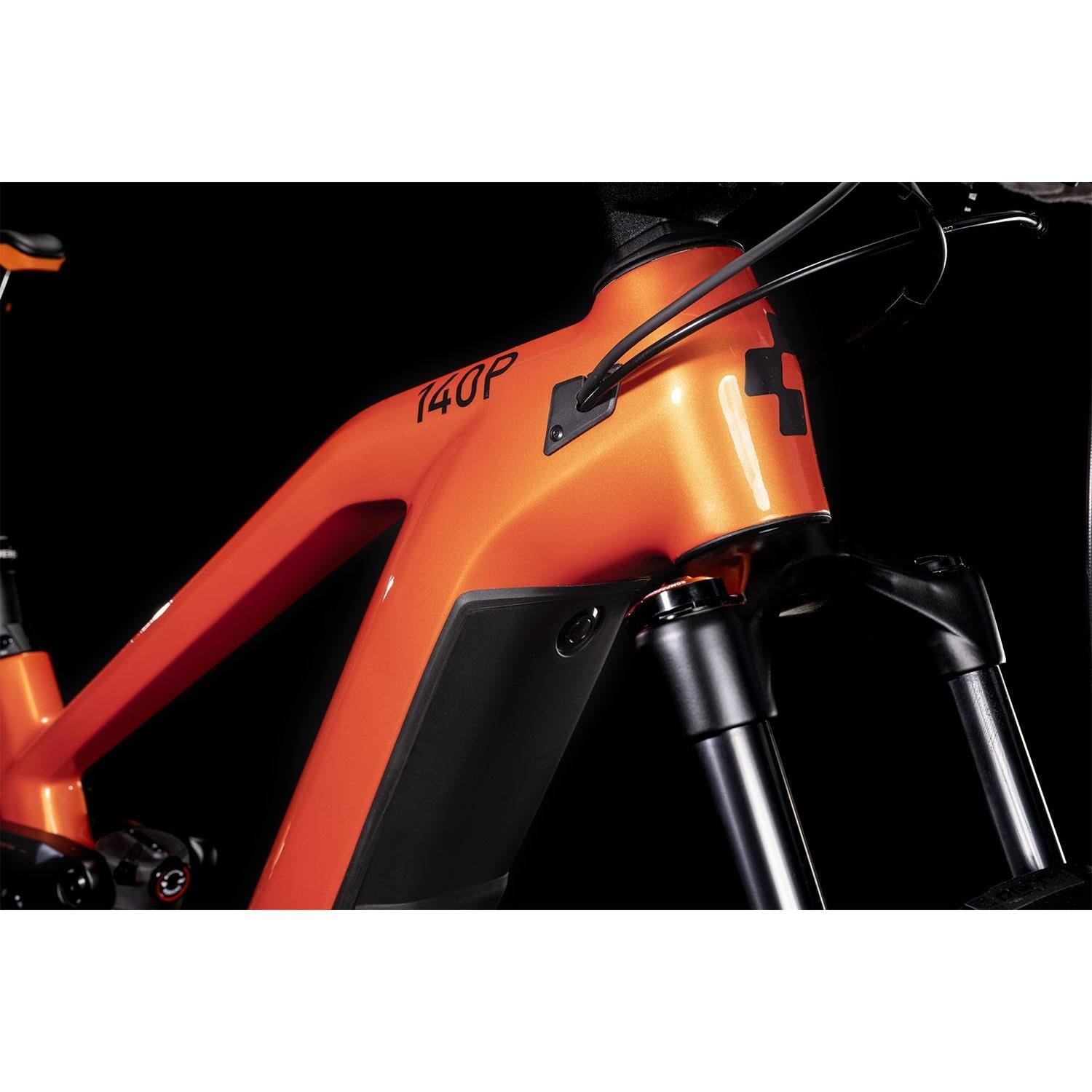 Cube Stereo Hybrid 140 HPC Pro 625 Dual Suspension Mountain Bike 27.5'' Orange 'n' Black