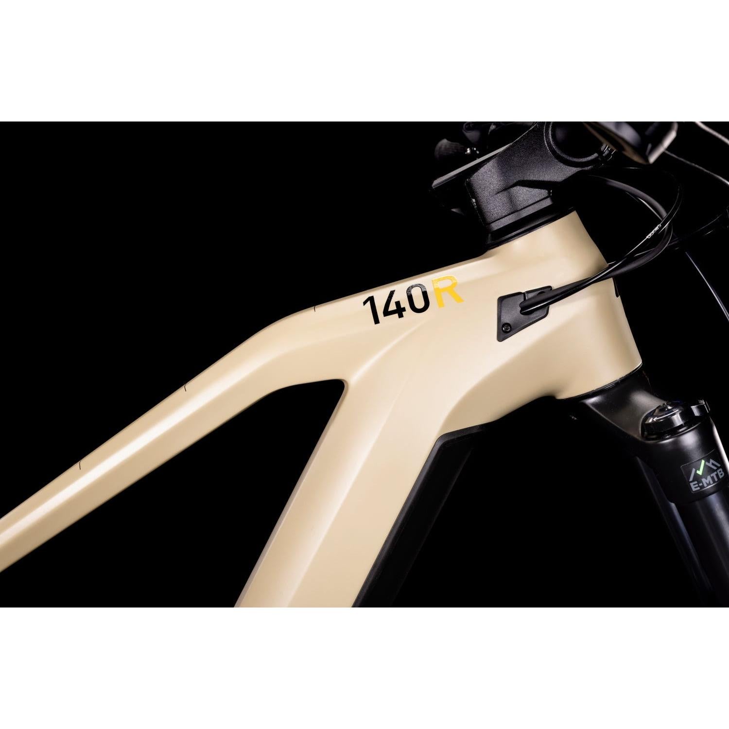 Cube Stereo Hybrid 140 HPC Race 625 Electric Dual Suspension Mountain Bike Desert 'n' Orange