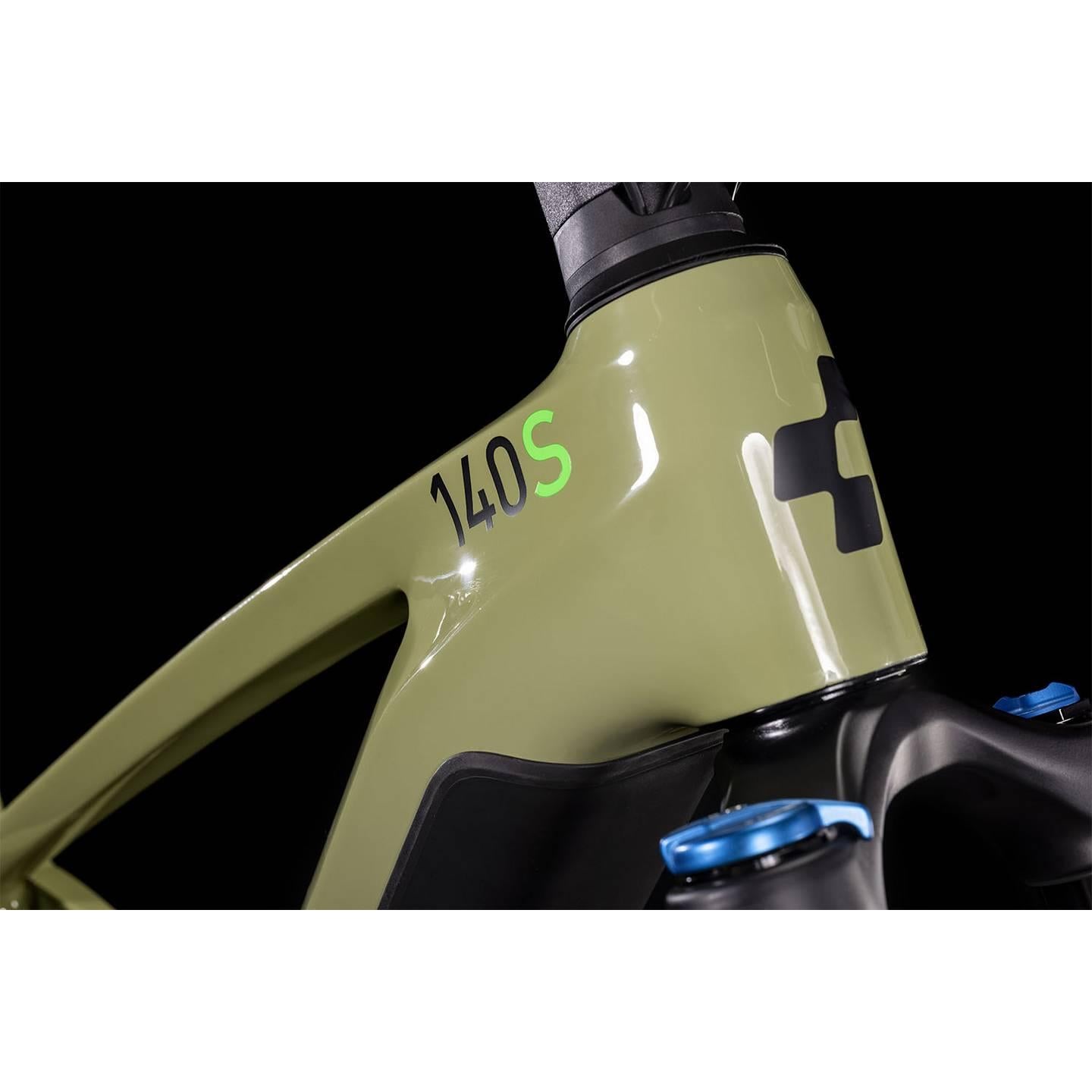 cube stereo hybrid 140 iridium green Cube Stereo Hybrid 140 HPC SL 750 Electric Dual Suspension Mountain Bi – 99 Bikes