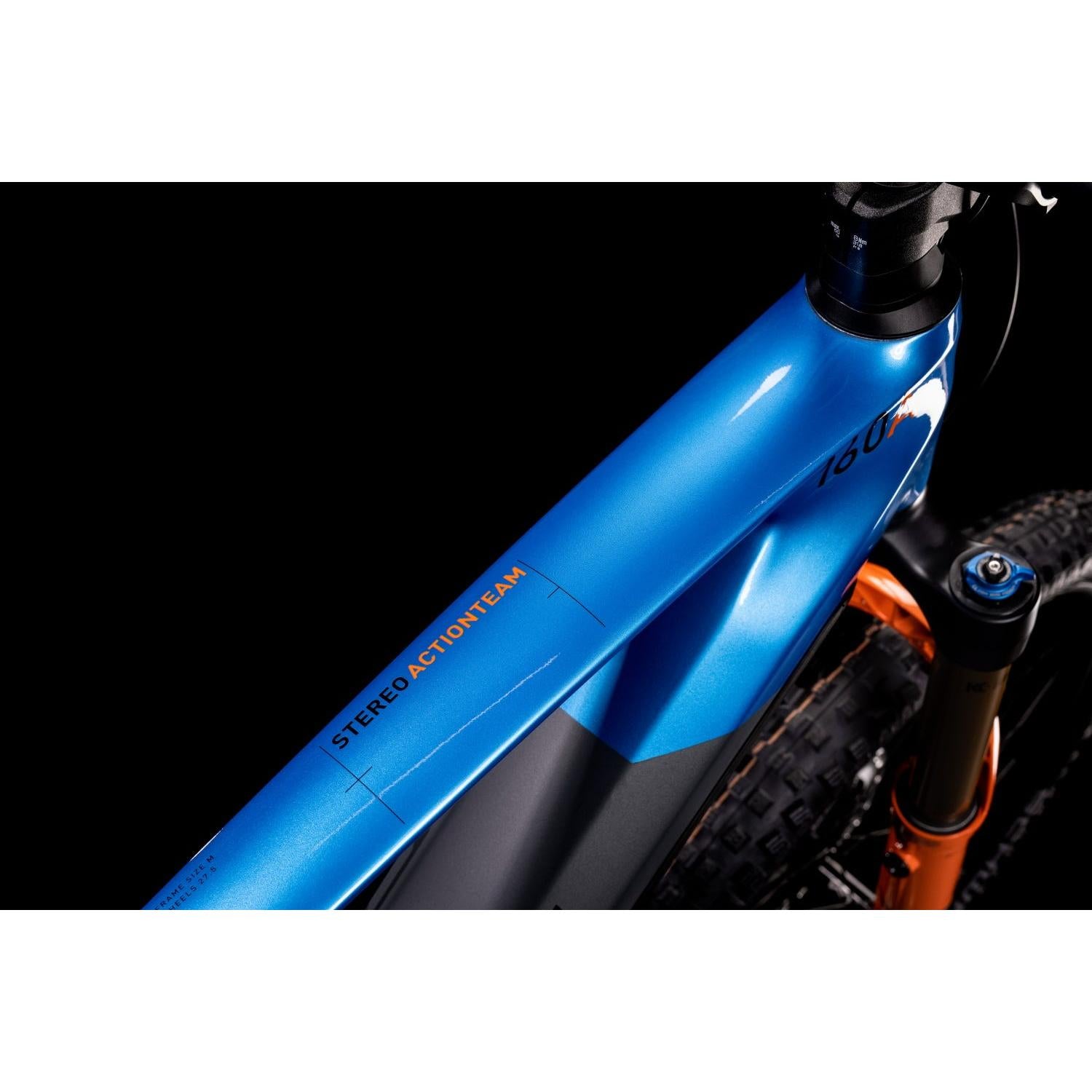 Cube Stereo Hybrid 160 HPC Actionteam 750 27.5'' Dual Suspension Electric Mountain Bike