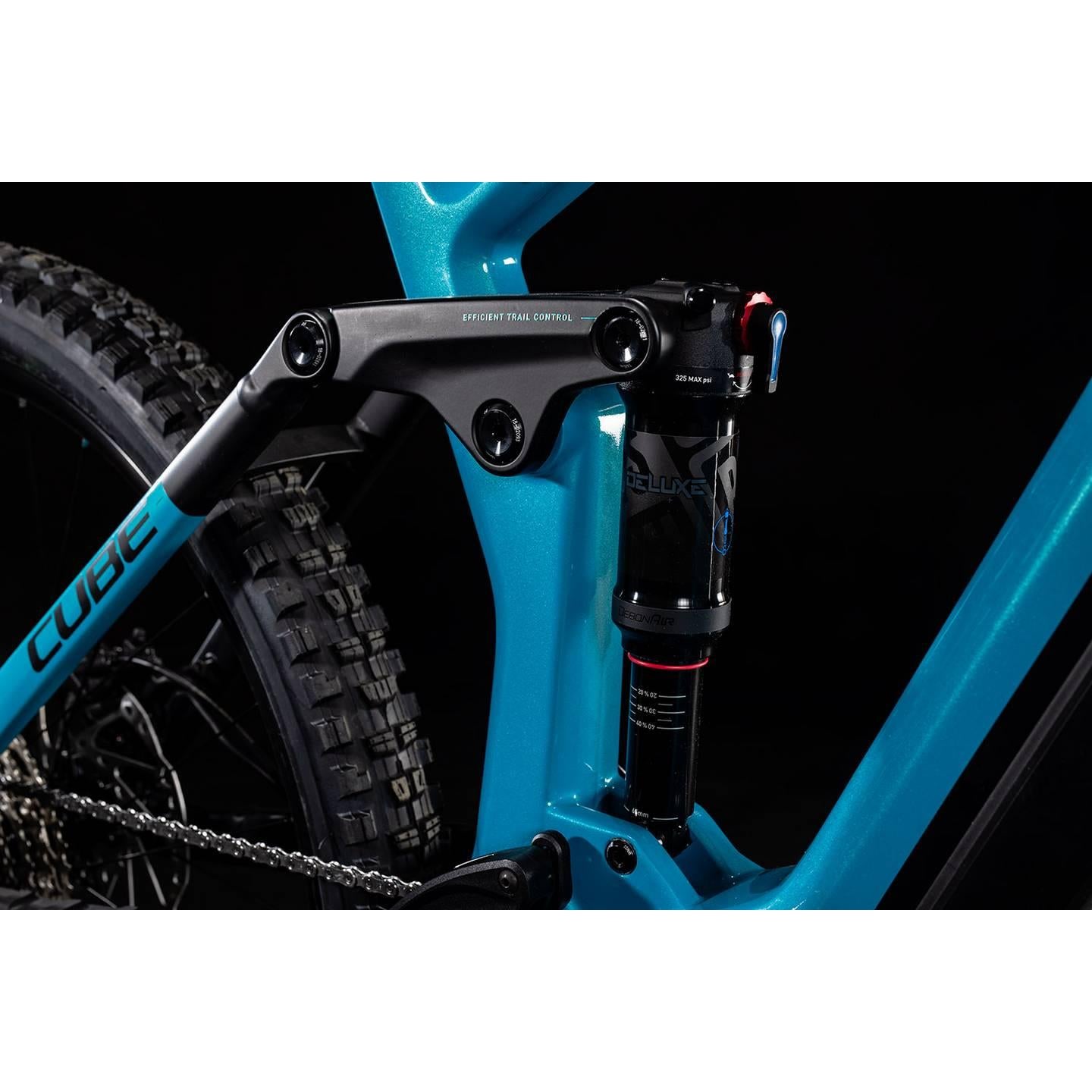 Cube Stereo Hybrid 160 HPC SL 750 27.5 Dual Suspension Electric Mountain Bike Aquamarine EURO SPEC