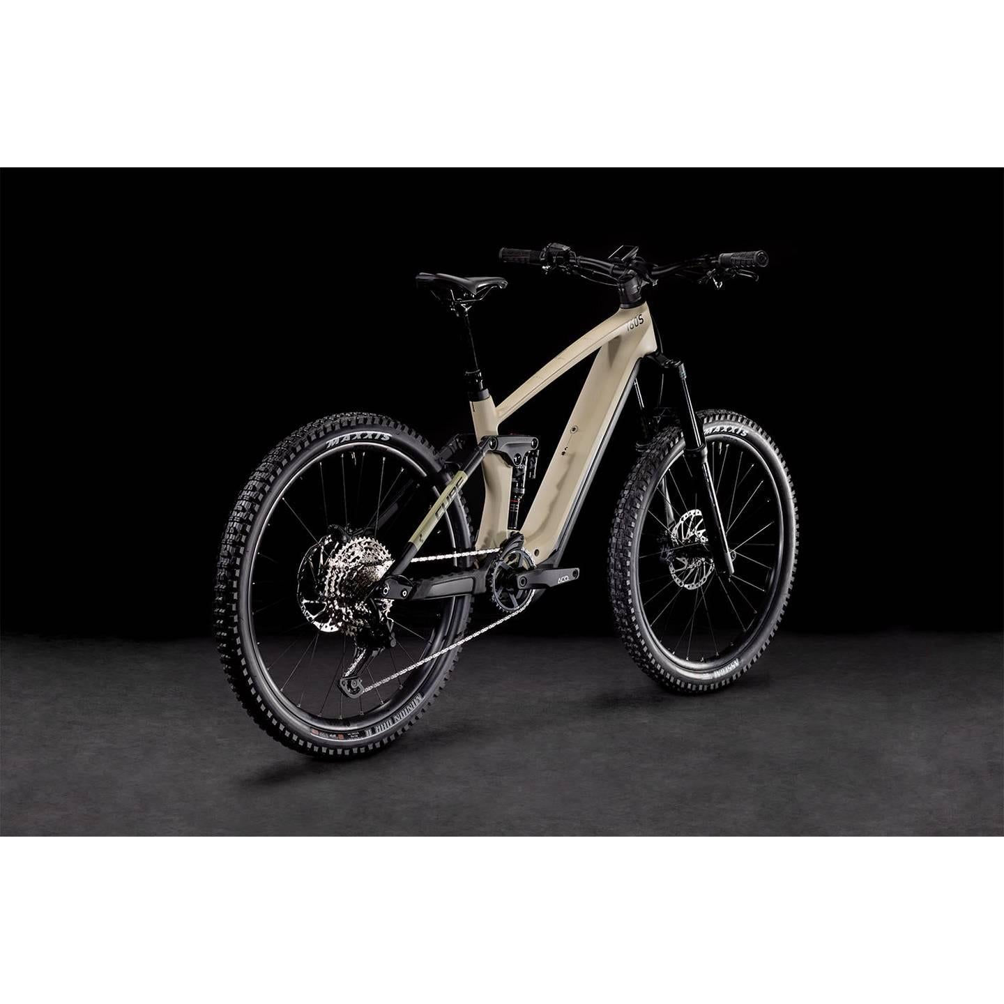 Cube Stereo Hybrid 160 HPC SL 750 27.5 Dual Suspension Electric Mountain Bike Desert EURO SPEC