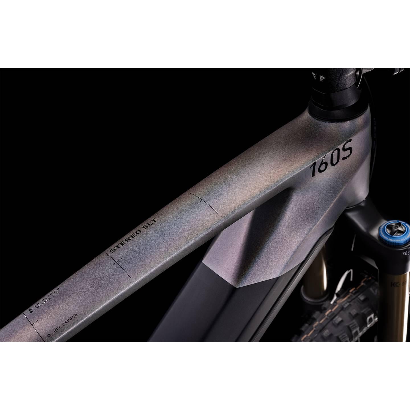 Cube Stereo Hybrid 160 HPC SLT 750 27.5 Dual Suspension Electric Mountain Bike Prizm Silver EURO SPEC