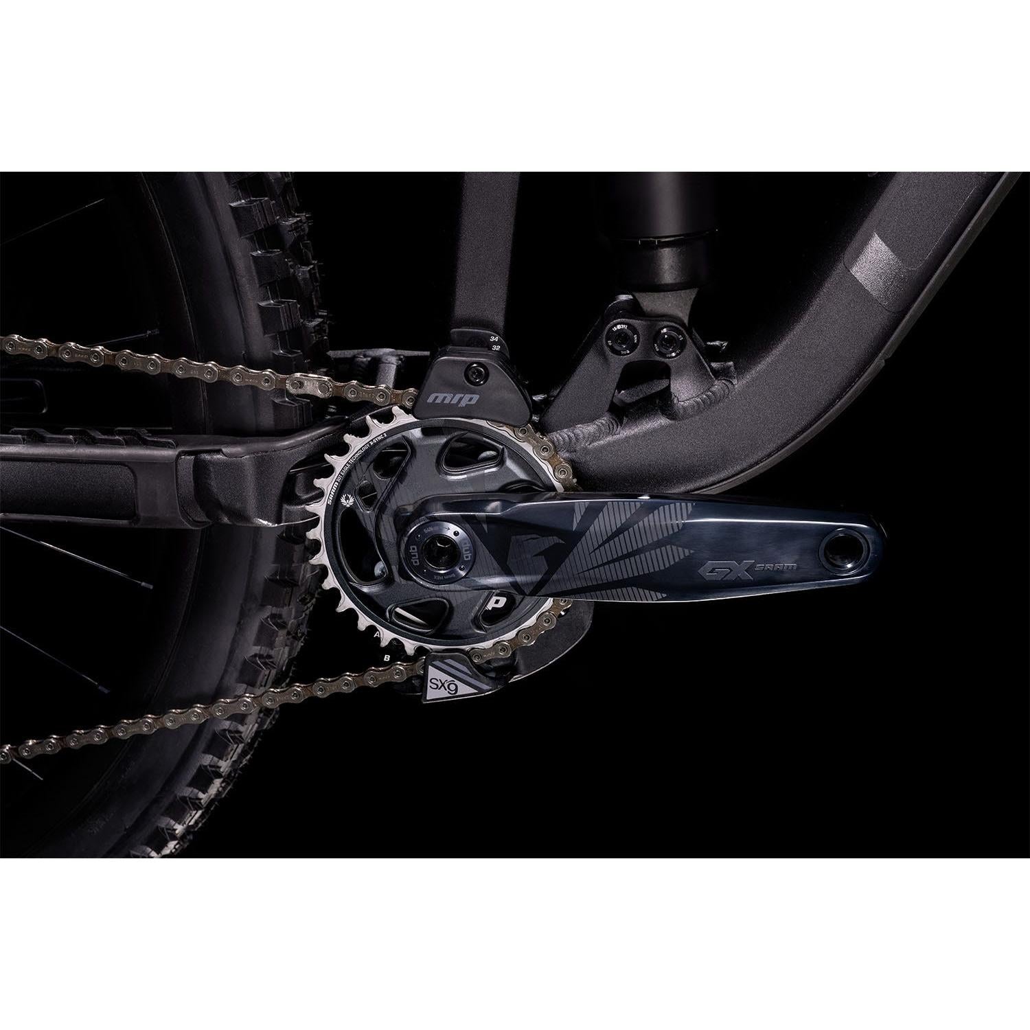 Cube Stereo ONE77 Pro Dual Suspension Mountain Bike Black Anodised