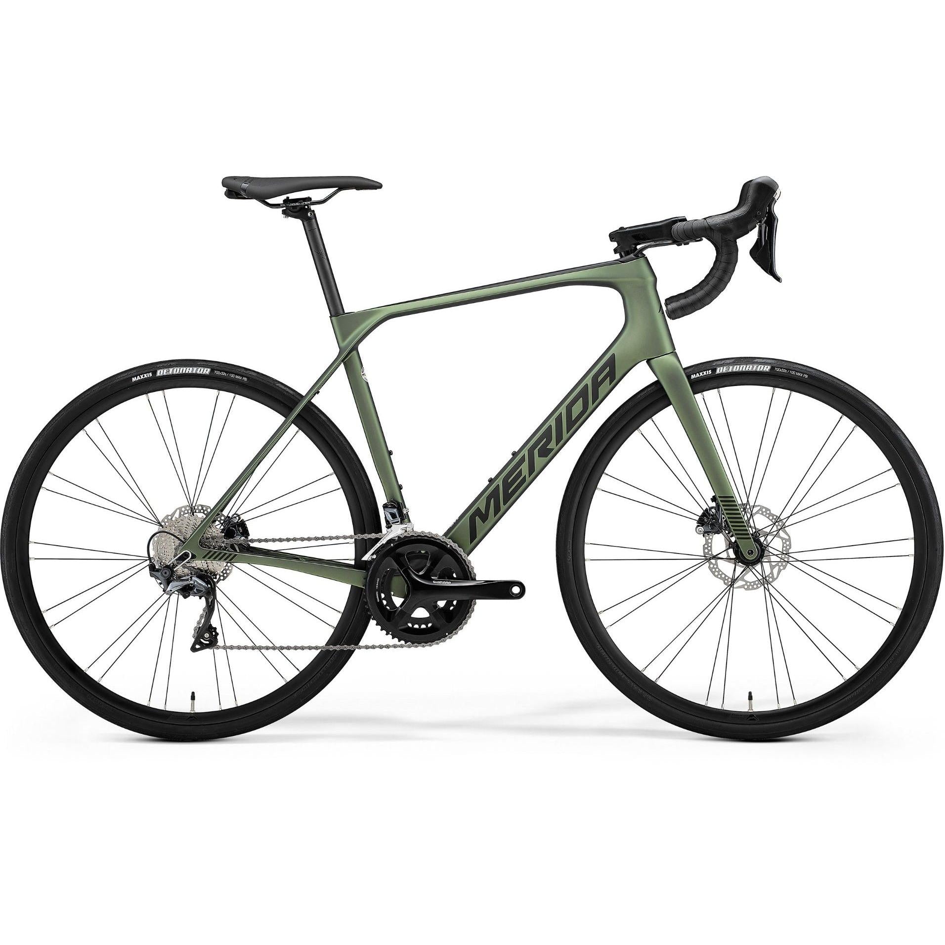 Merida Scultura Endurance 5000 Road Bike Matt Fog Green/Black