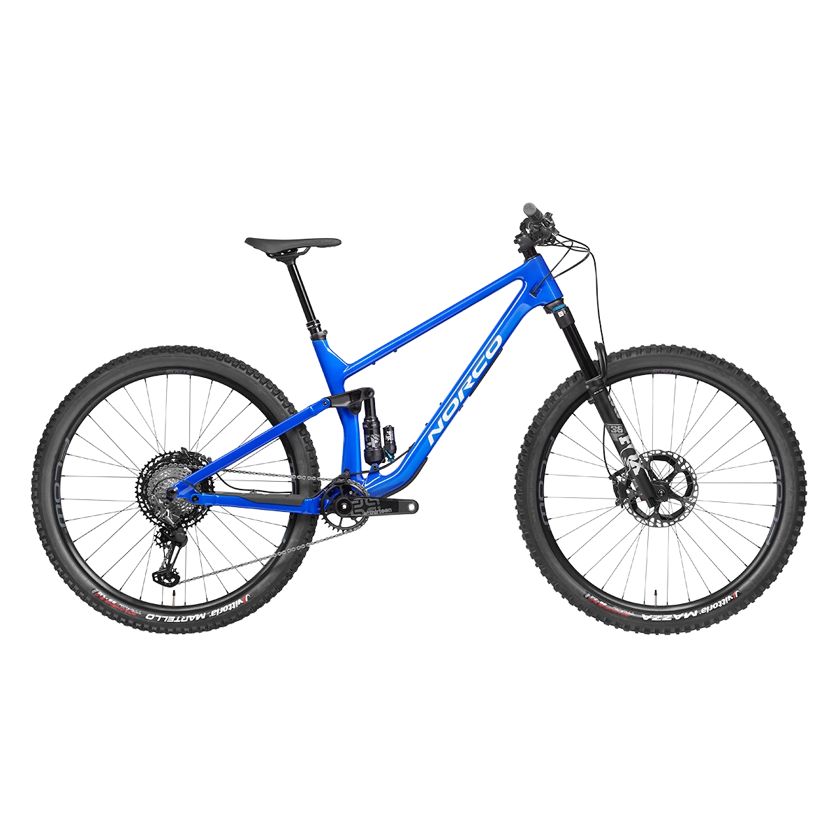 Norco Optic C1 Mountain Bike Blue/Chrome