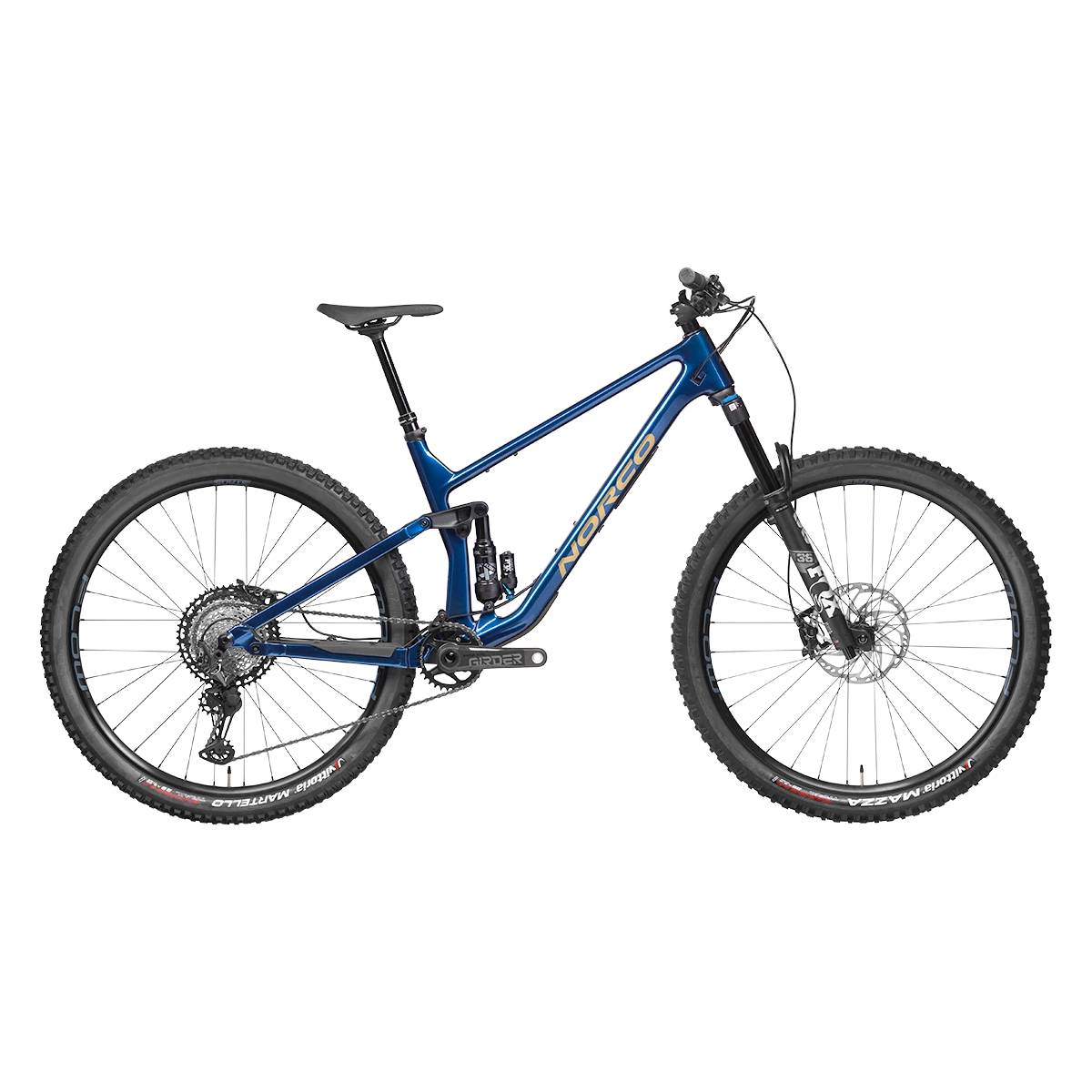 Norco Optic C2 Shimano Mountain Bike Blue/Copper