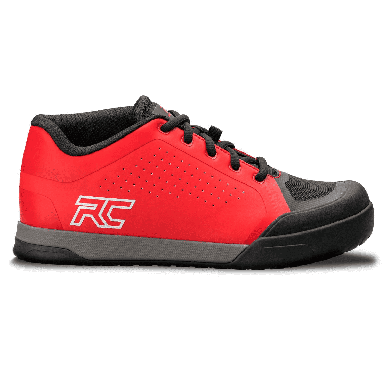 Ride Concepts Powerline Flat Pedal Shoes Red/Black