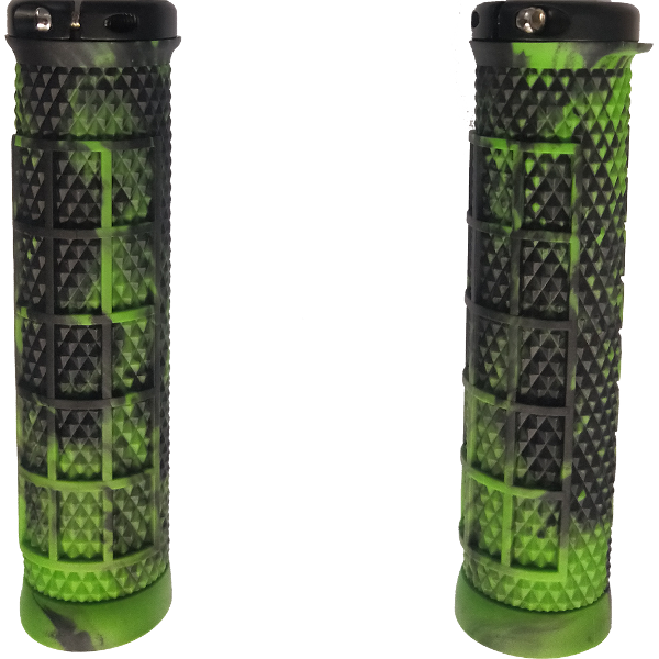 Ryfe BOSSA Single Lock On Pro Grips Marble Green/Black