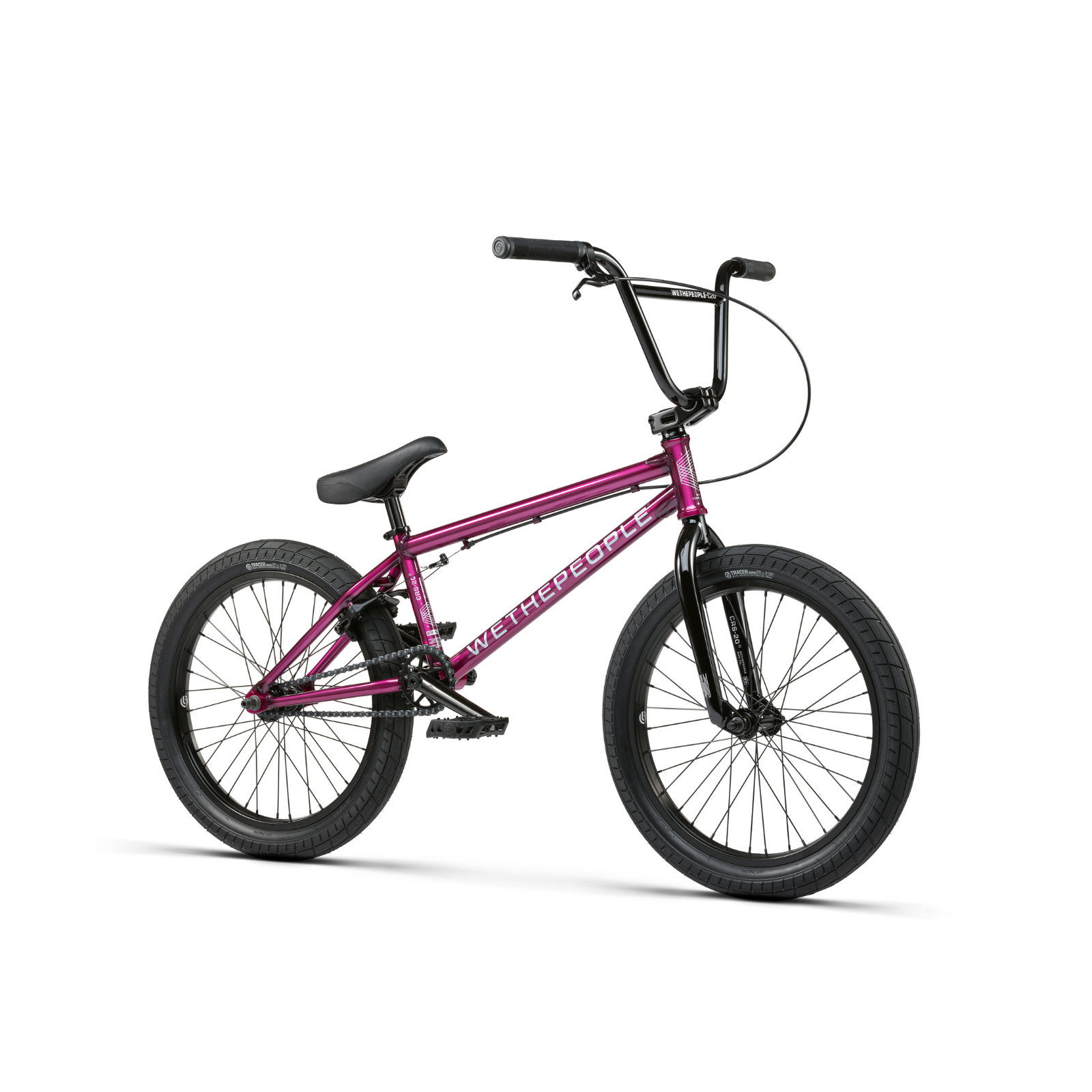 WTP CRS Freecoaster 20.25'' BMX Bike Translucent Berry Blast
