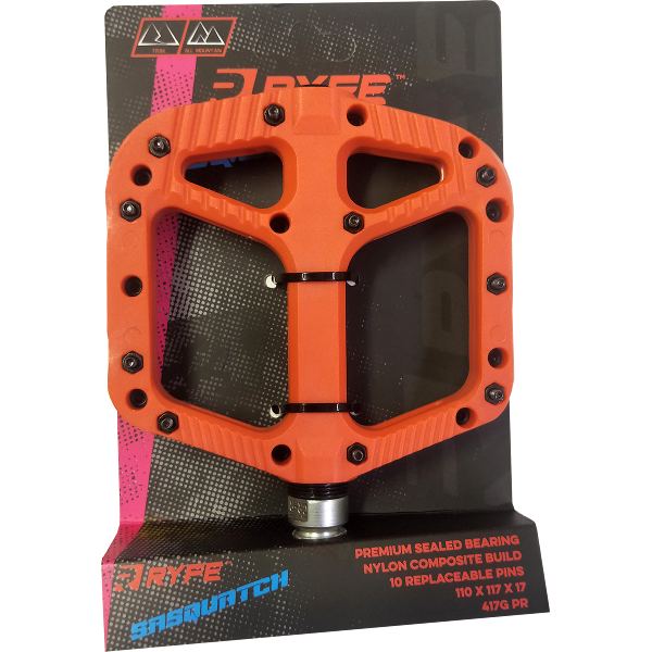 Ryfe Sasquatch Pedal Orange