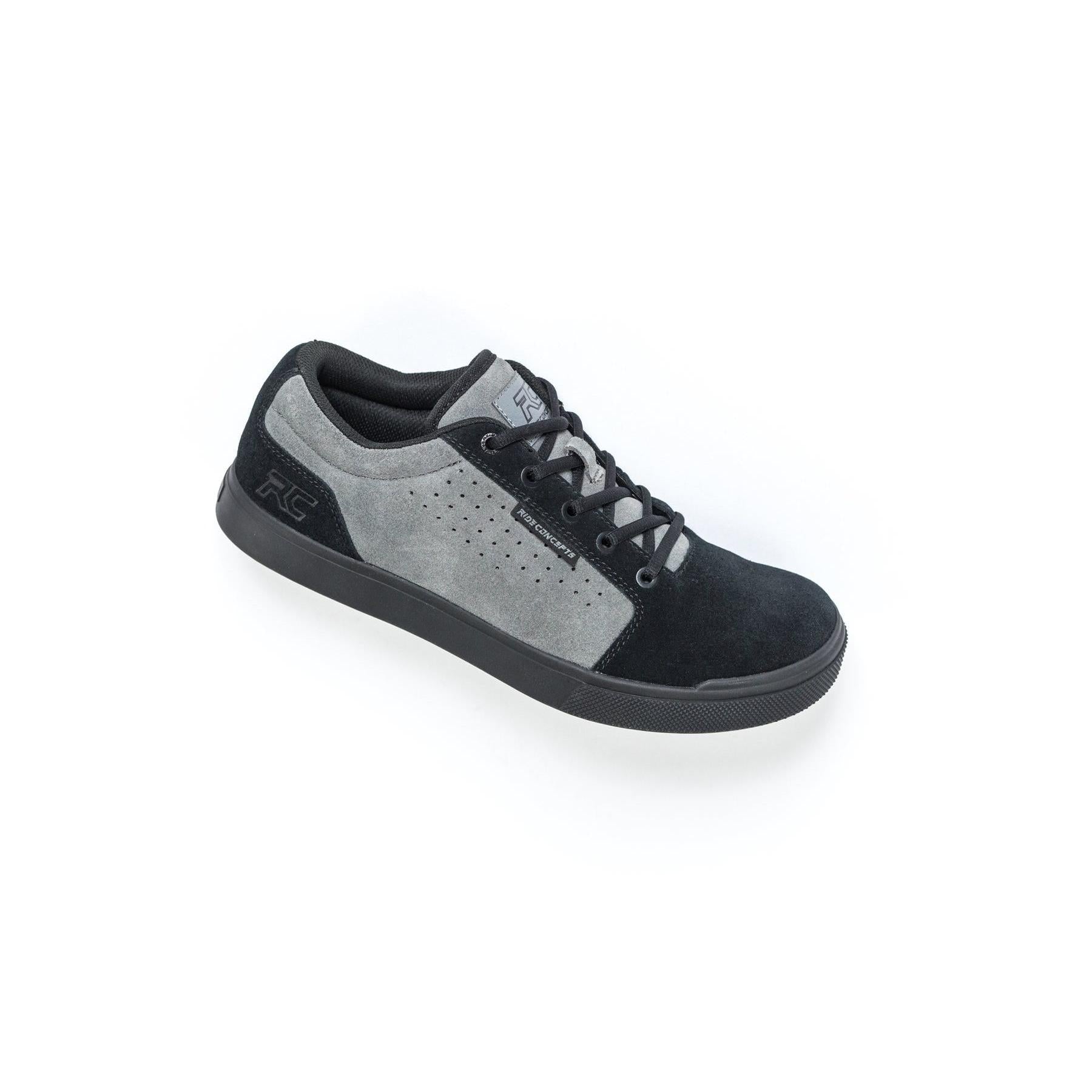 Ride Concepts Vice Flat Pedal Shoes Charcoal Black