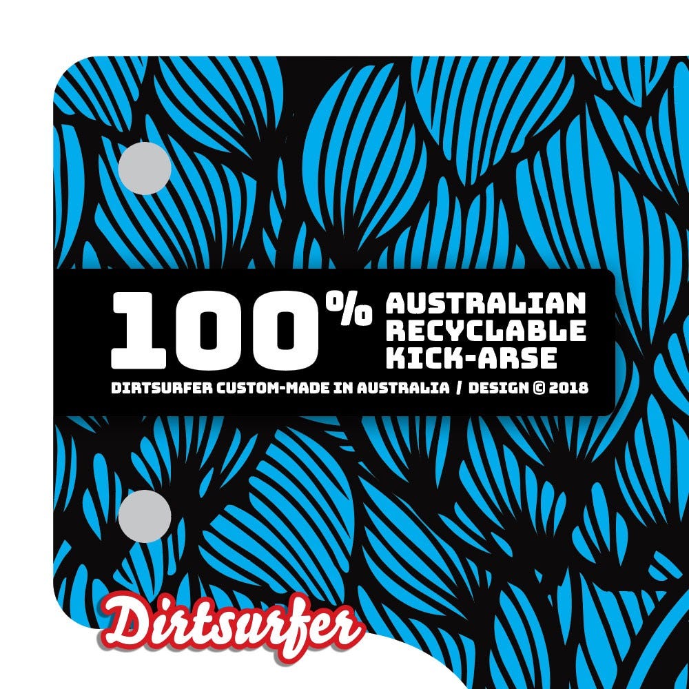 Dirtsurfer Mudguard Hops Blue