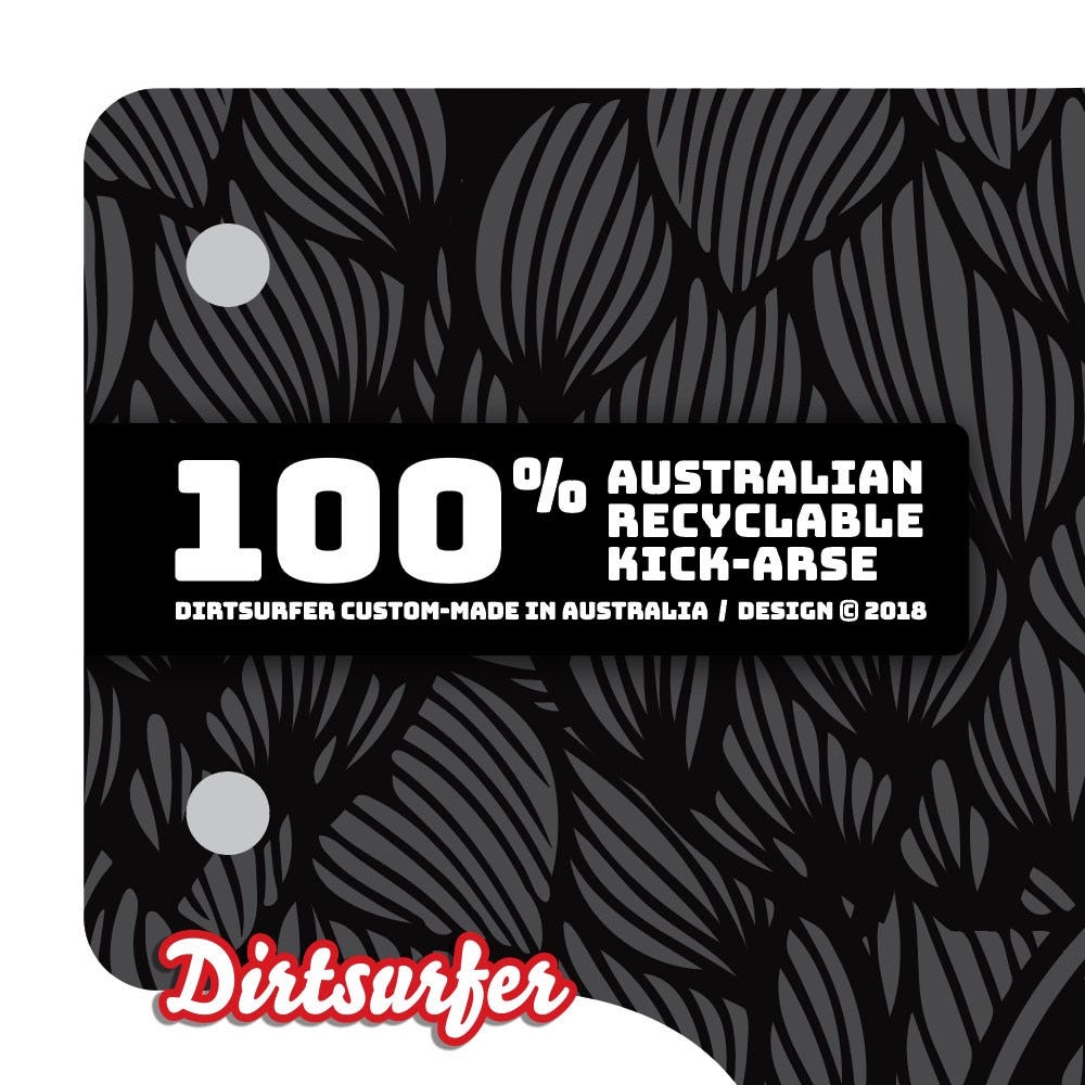 Dirtsurfer Mudguard Hops Black