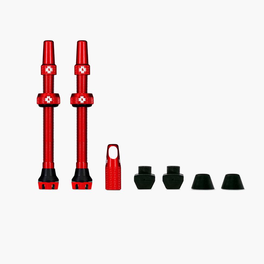 Muc-Off Tubeless Valve Kit V2 44mm Red