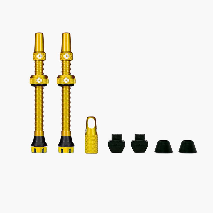Muc-Off Tubeless Valve Kit V2 60mm Gold
