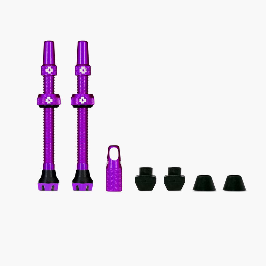 Muc-Off Tubeless Valve Kit V2 60mm Purple