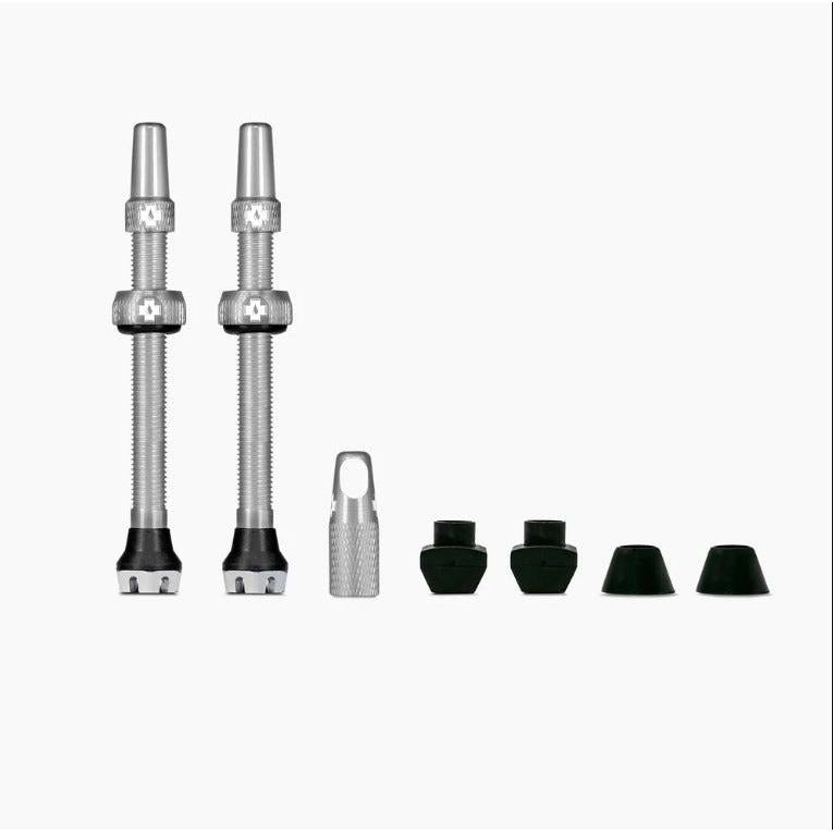 Muc-Off Tubeless Valve Kit 60mm Silver