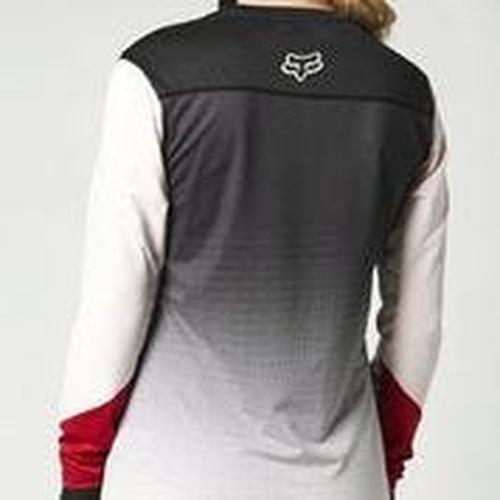 FOX Flexair Long Sleeve Women's Jersey Black/Pink