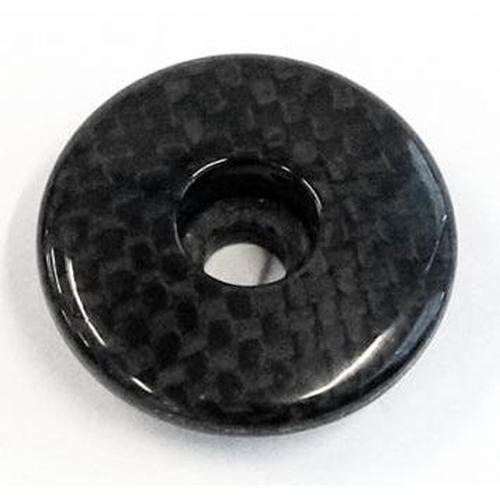 BPW Carbon Fibre Top Cap 1 1/8'' Black