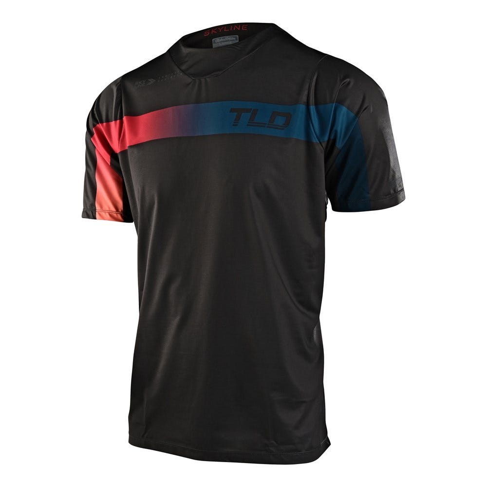 TLD Skyline SS Jersey Jet Fuel Carbon