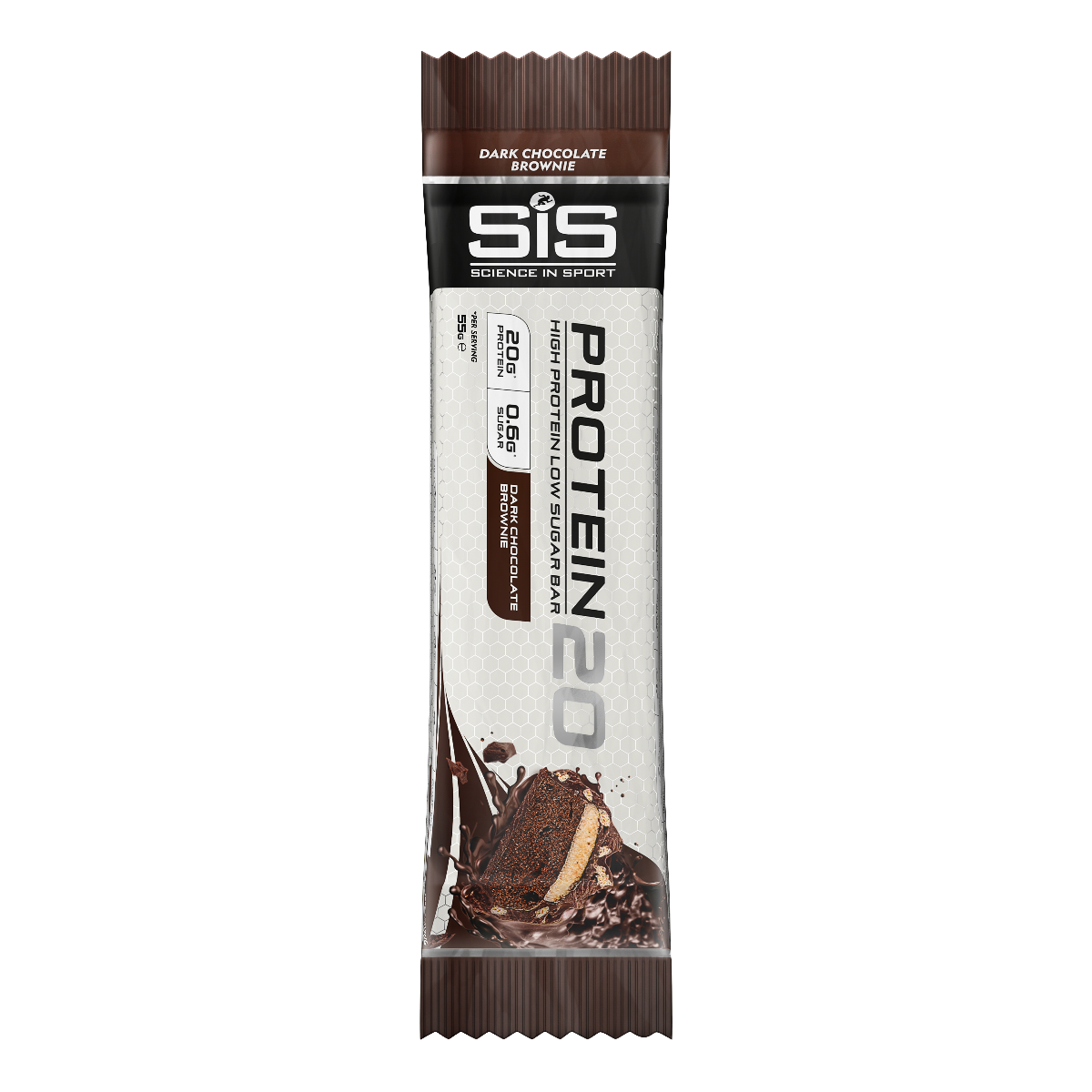 SIS Protein20 Dark Chocolate Brownie Protein Bar 64g