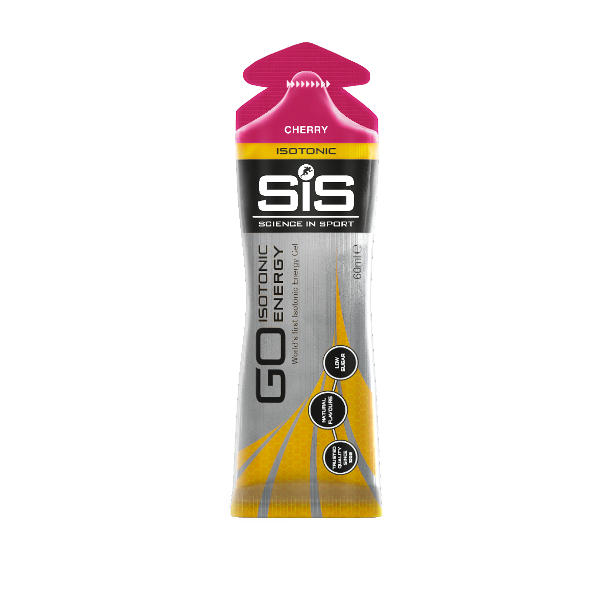 SIS GO PLUS Cherry Isotonic Energy Gel 60mL