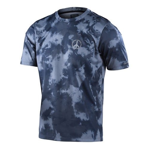 TLD Flowline Short Sleeve Jersey Plot Charcoal X-Large