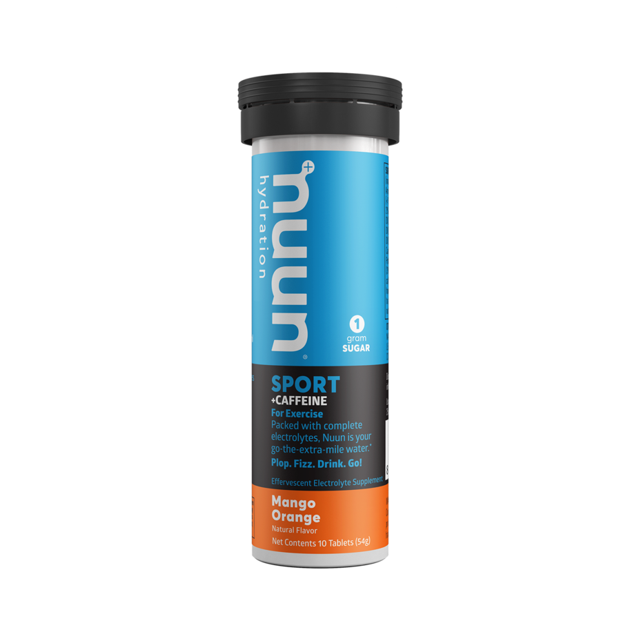 Nuun Active Mango Orange Caffeinated Hydration Tablets