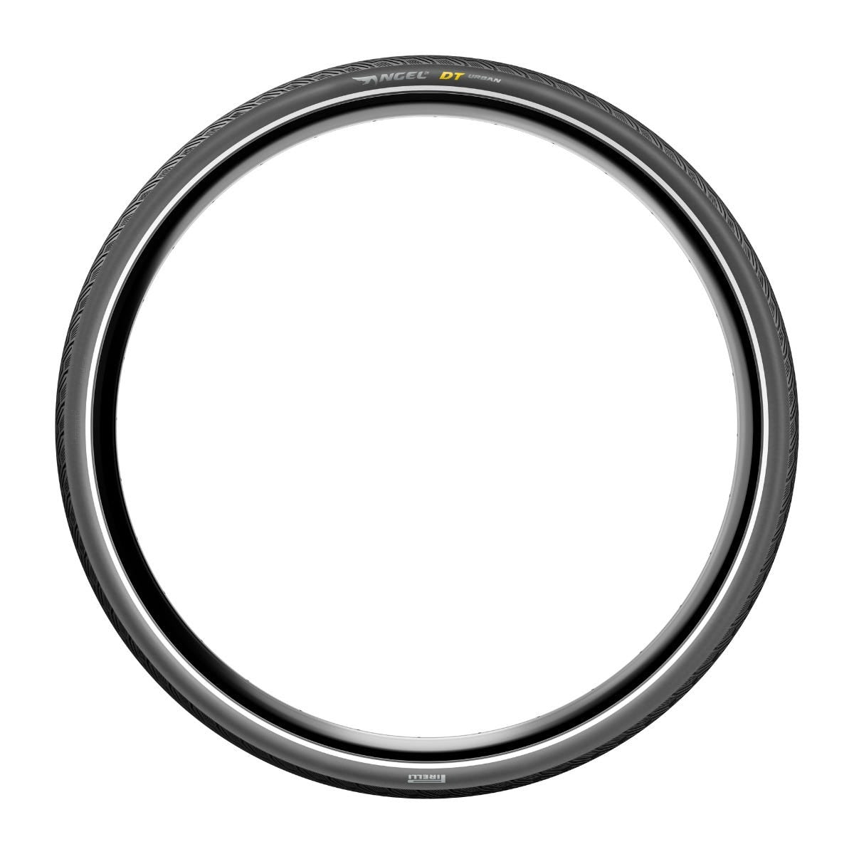 Pirelli Angel DT Urban Tyre Black/Reflective 700X50c