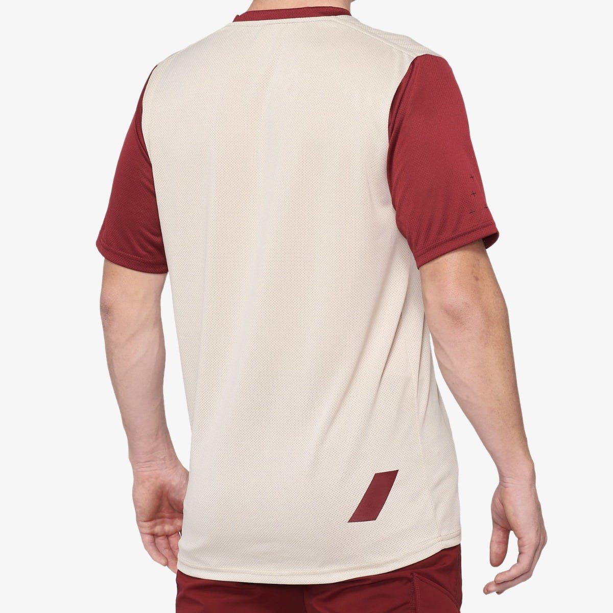 100% Ridecamp Short Sleeve Jersey Stone/Brick