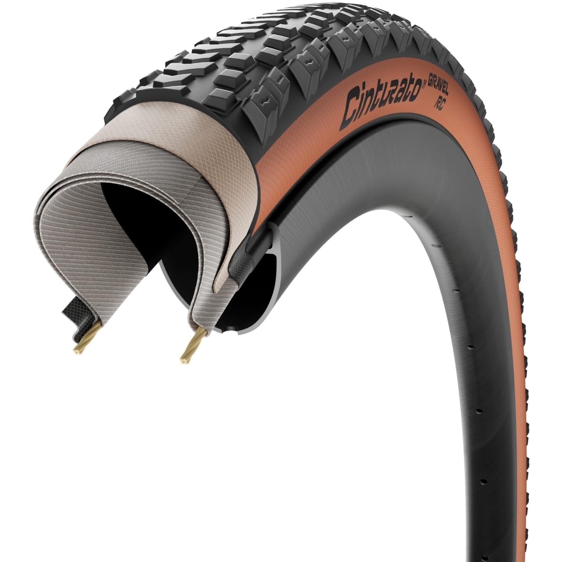 Pirelli Cinturato Gravel RC Classic TLR Gravel Tyre 700 x 45C