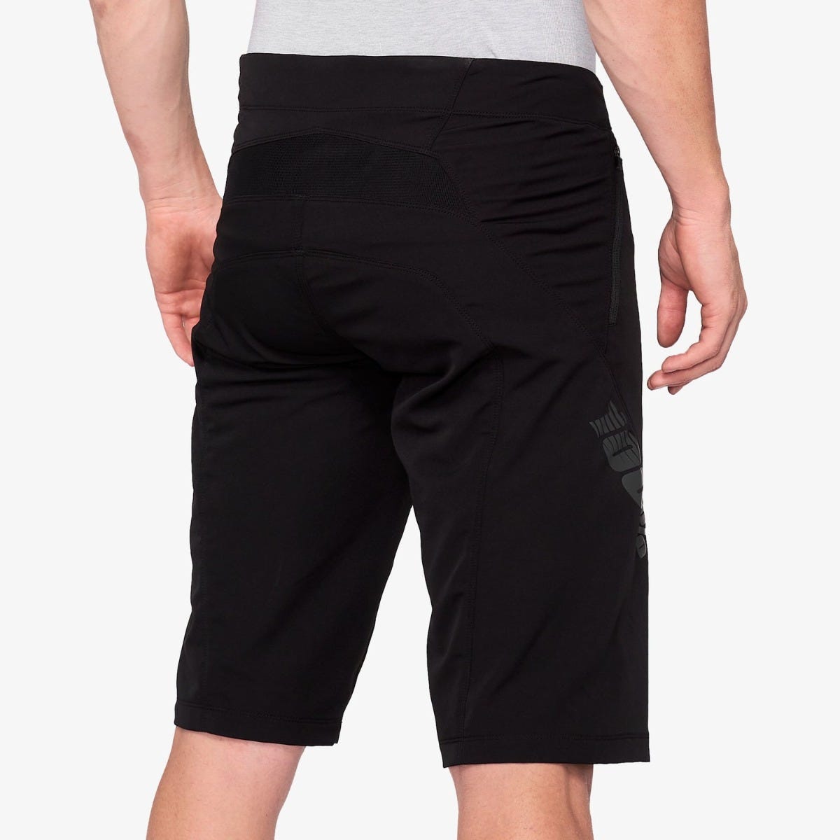100% Airmatic Shorts Black