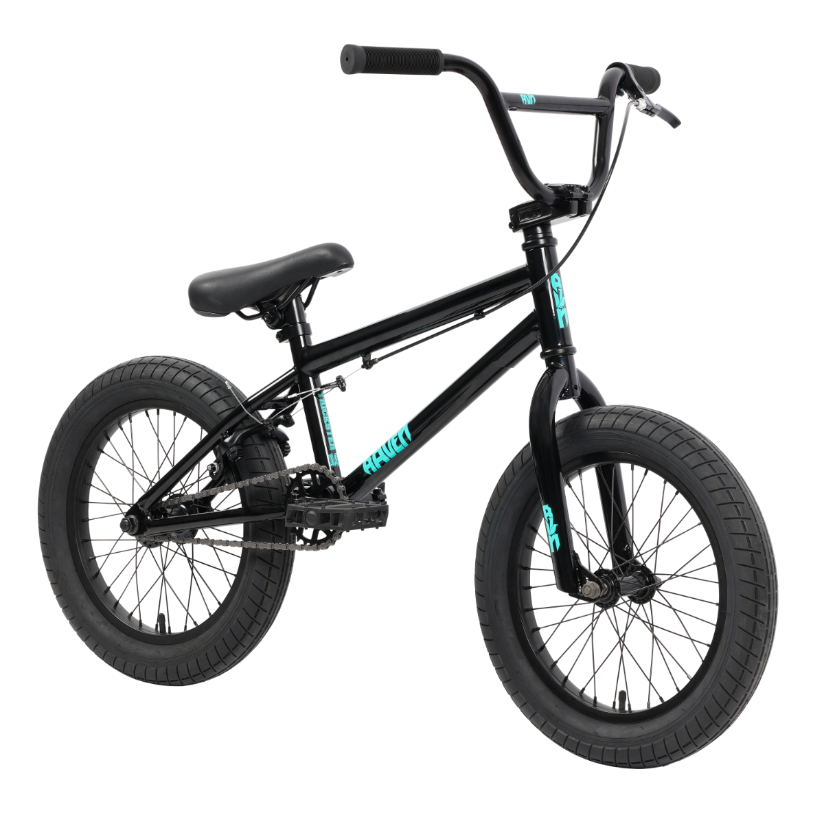 Raven Trickster 16inch BMX Bike Gloss Black
