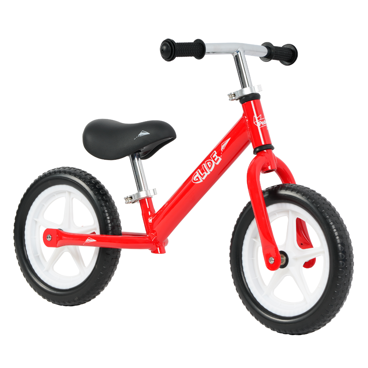 Pedal Glide Alloy 12'' Kids Balance Bike Red