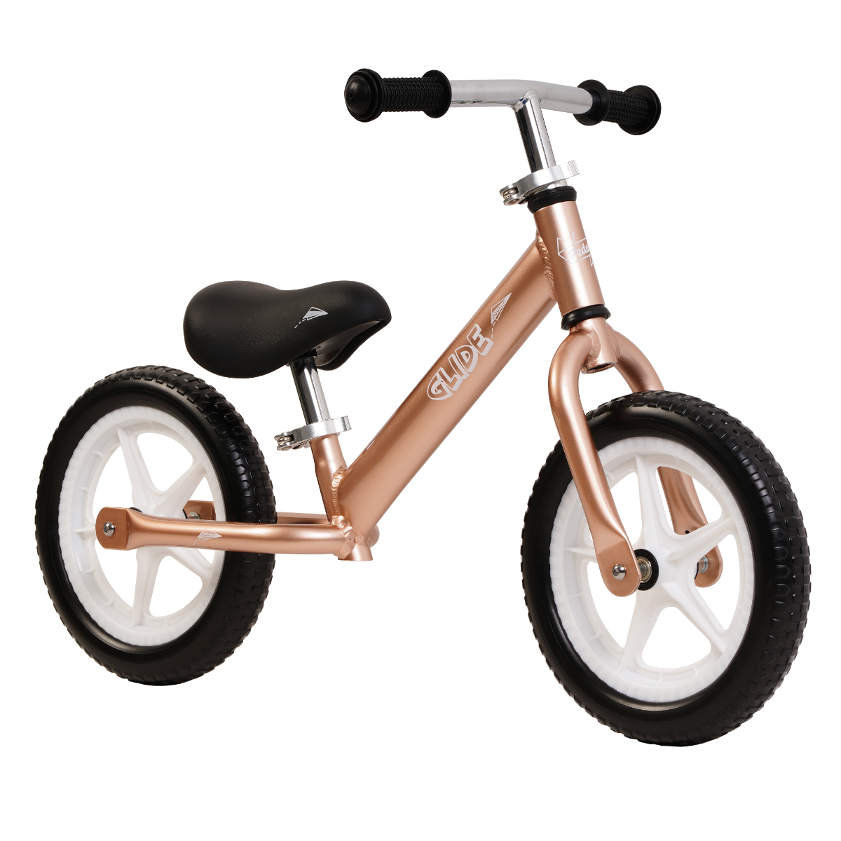 Pedal Glide Alloy 12'' Kids Balance Bike Gold