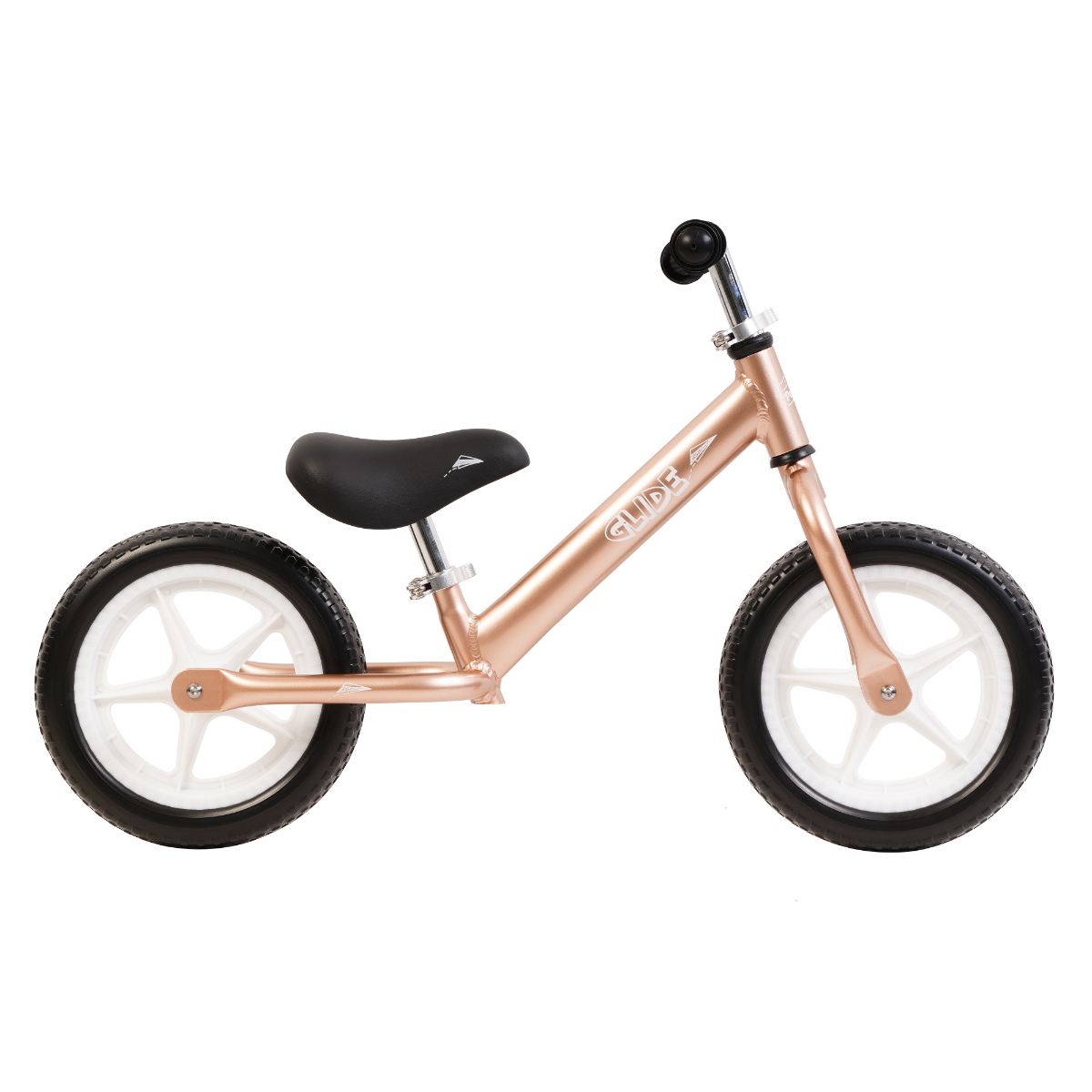 Pedal Glide Alloy 12'' Kids Balance Bike Gold
