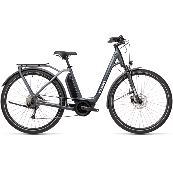Cube Town Sport Hybrid ONE 400 Electric Hybrid Bike Iridium/Grey