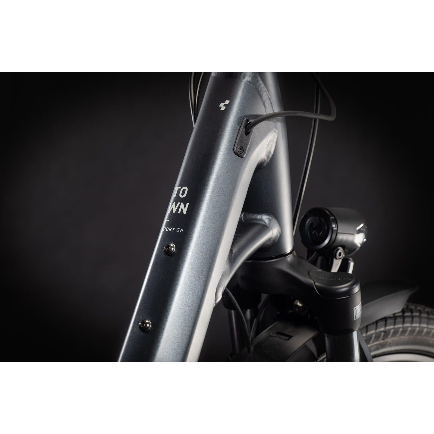 Cube Town Sport Hybrid ONE 400 Electric Hybrid Bike Iridium/Grey