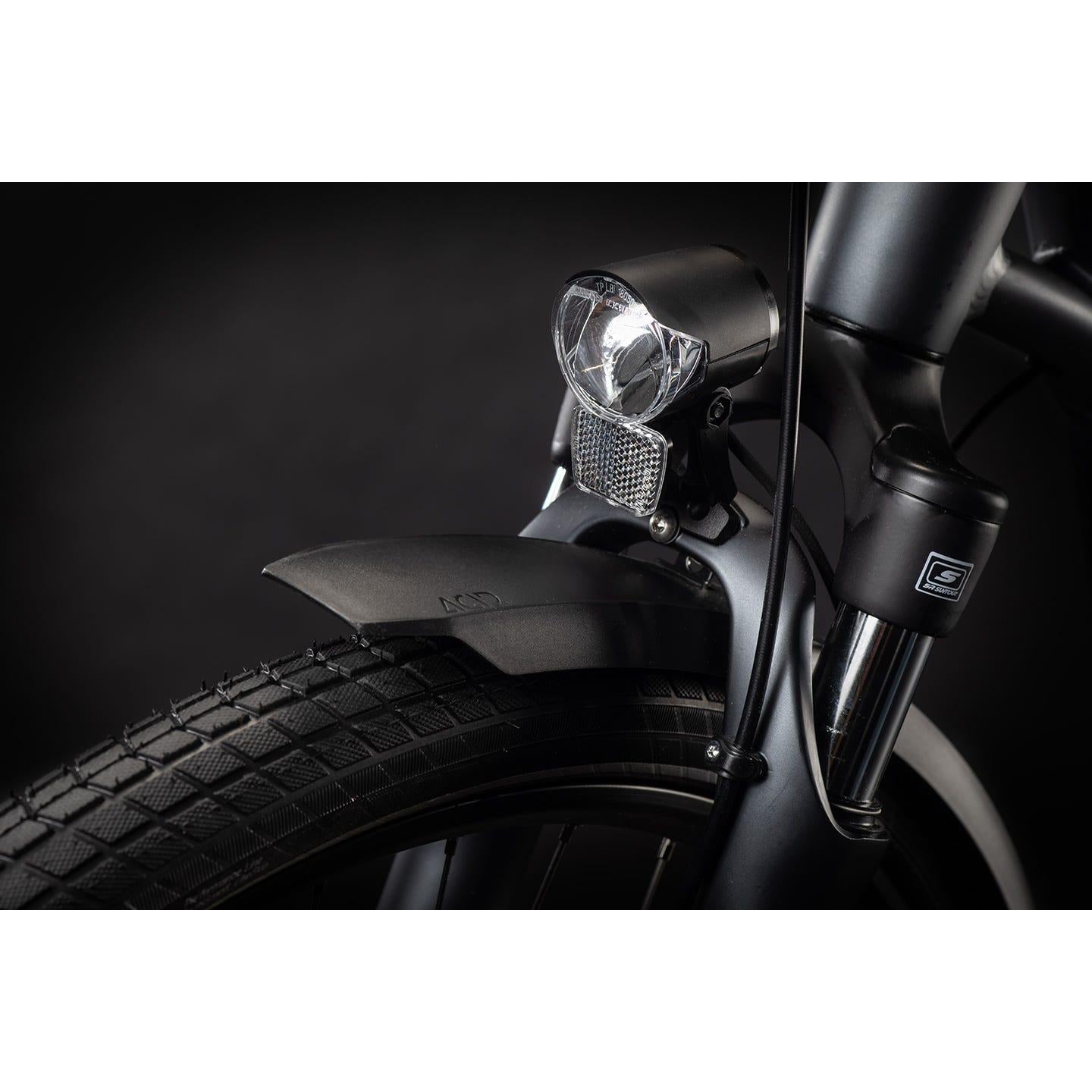 Cube Town Sport Hybrid ONE 400 Electric Hybrid Bike Iridium/Grey