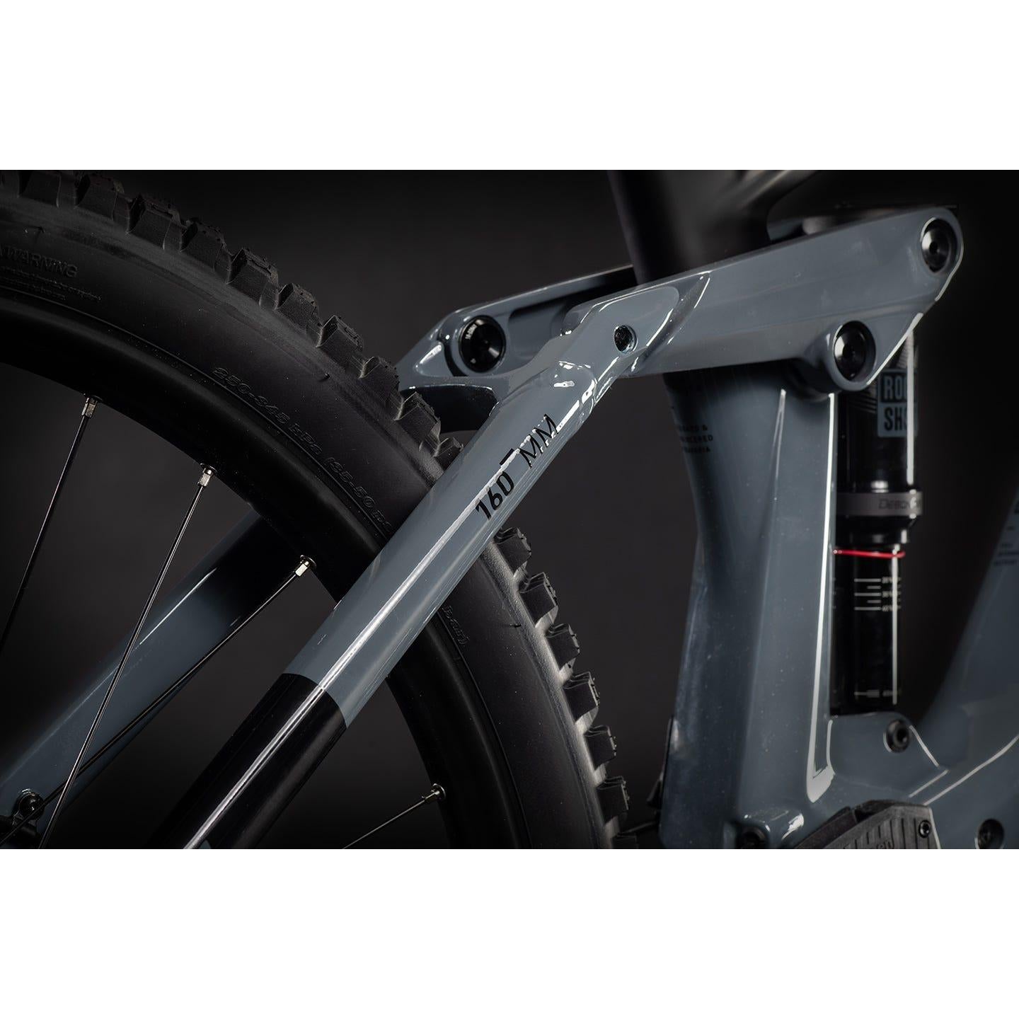 Cube Stereo Hybrid 160 HPC SL 625 Electric Mountain Bike Grey/Black