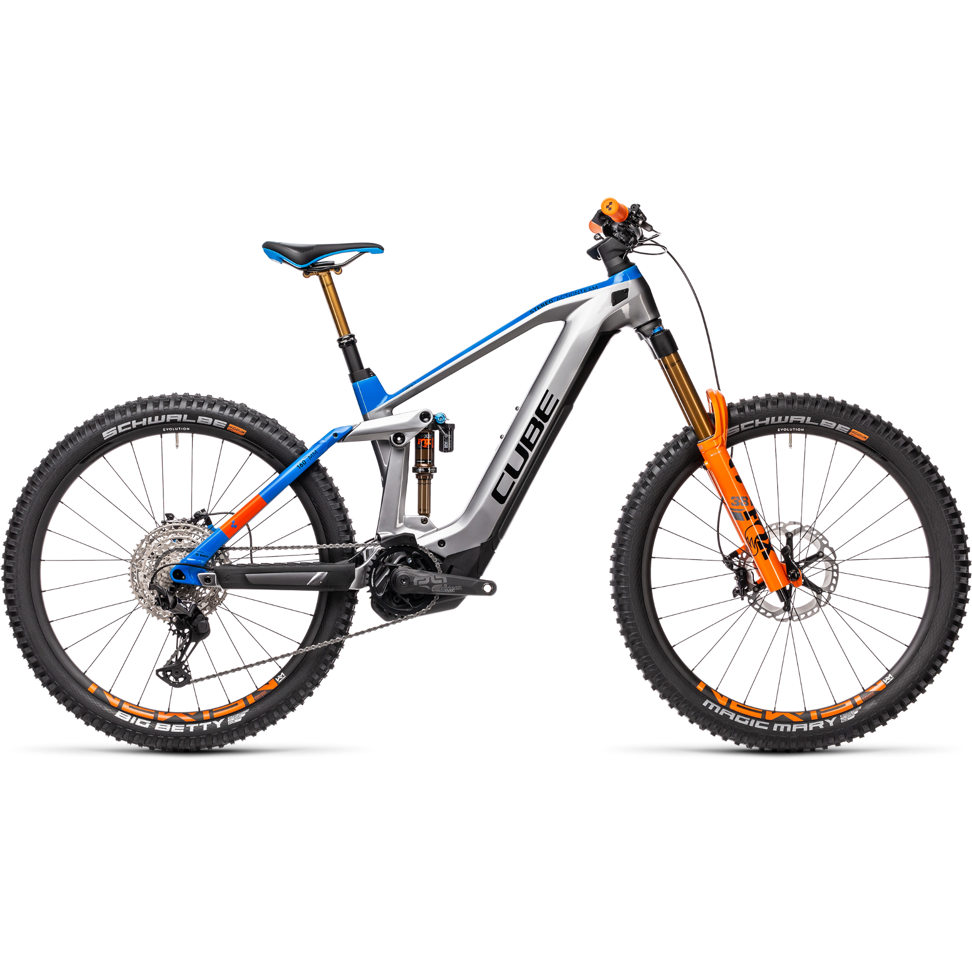 Cube Stereo Hybrid 160 HPC 625 Kiox Actionteam Mountain Bike